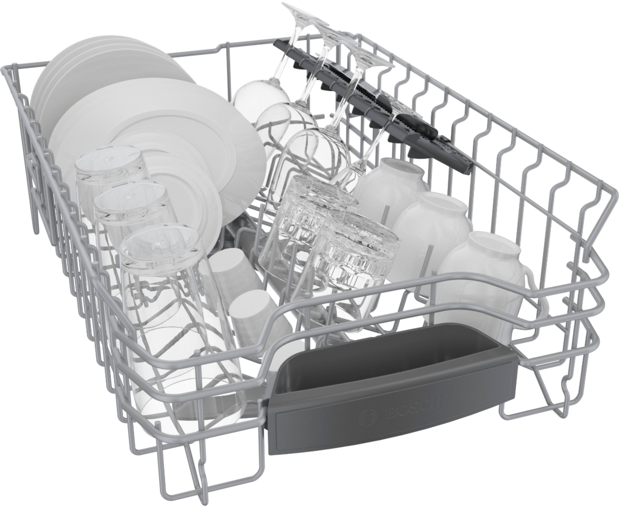 Bosch – 800 Series 18 Top Control Smart Built-In Dishwasher with 3rd Rack and 44 dBA – Custom Panel Ready - Image 16