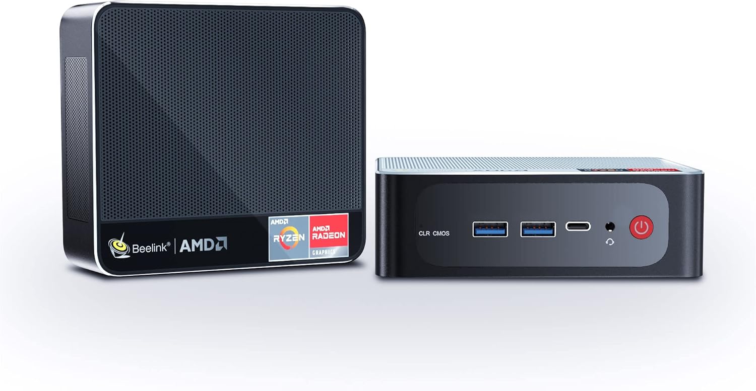Beelink SER4 Ryzen Mini PC Windows 11 AMD Ryzen 7 4800U(7nm, 8C/16T)up to 4.2GHz, 32GB DDR4 RAM 512GB NVME SSD, 4K@60Hz Triple Display Dual HDMI+Type-C, Support 57W Mini Gaming Computer WiFi 6E BT5.0 - Image 19