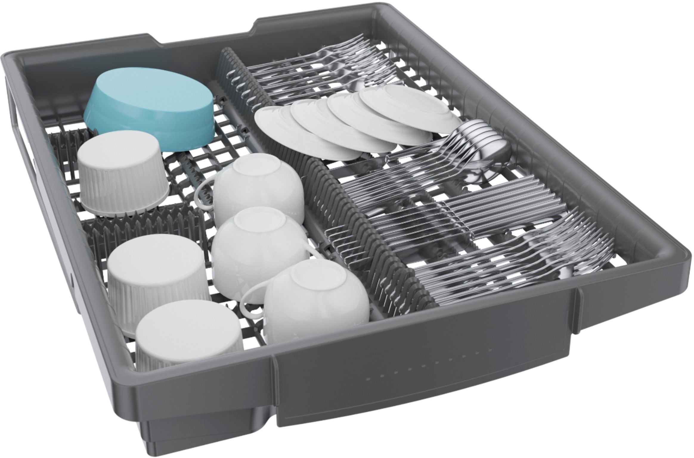 Bosch – 800 Series 18 Top Control Smart Built-In Dishwasher with 3rd Rack and 44 dBA – Custom Panel Ready - Image 15