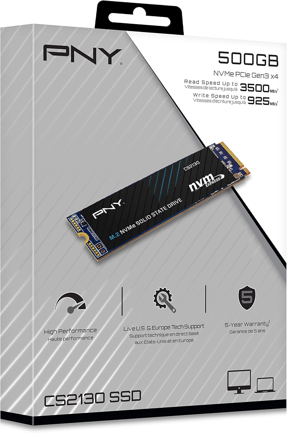 PNY CS2130 8TB M.2 NVMe Internal Solid State Drive (SSD) – M280CS2130-8TB-RB - Image 10