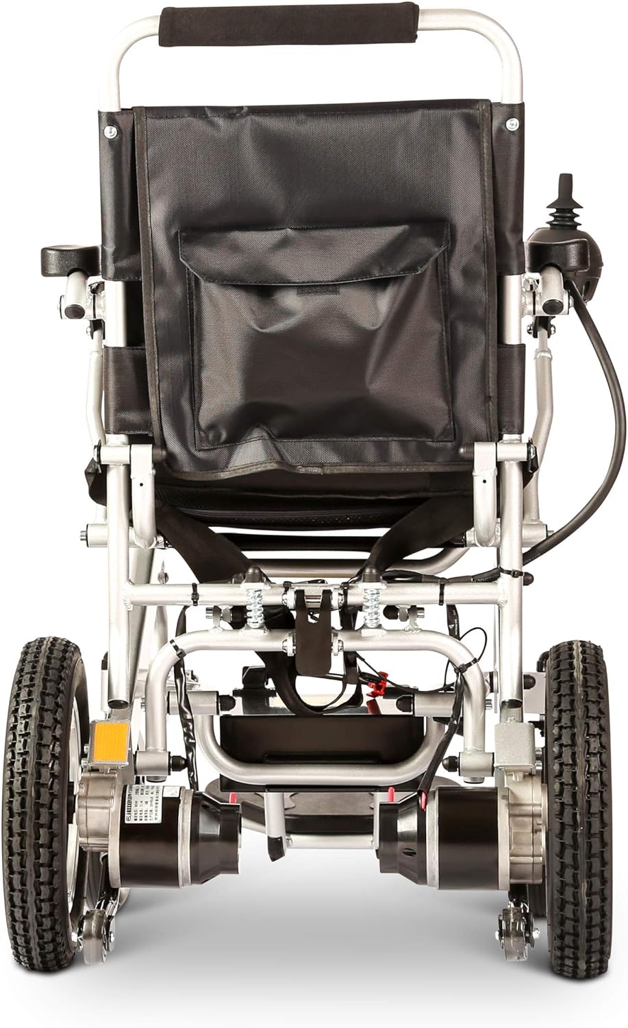 Fold & Travel Lightweight Motorized Electric Power Wheelchair Scooter, Aviation Travel Safe Electric Wheelchair Foldable Heavy Duty Power Wheel Chair - Image 5
