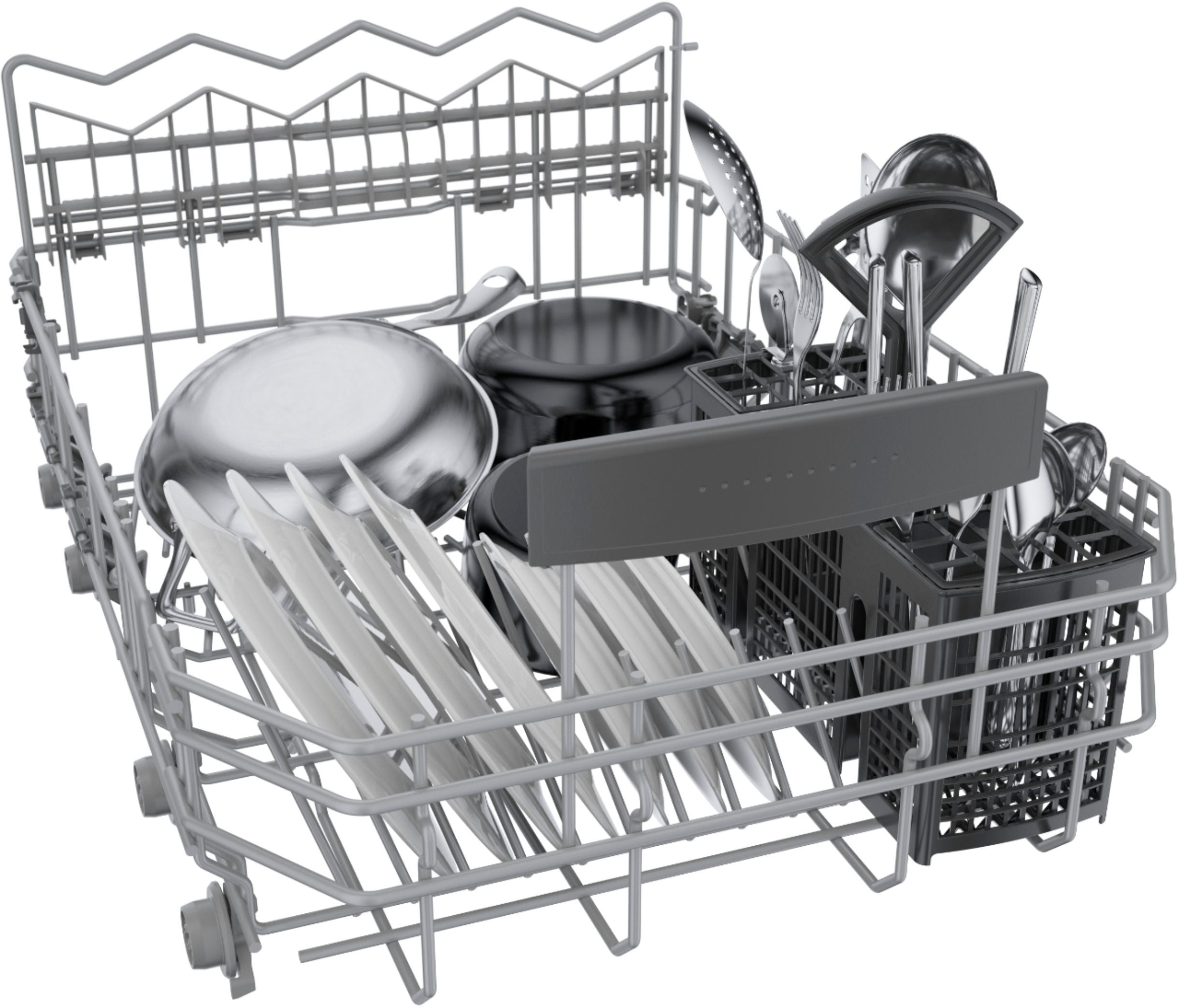 Bosch – 800 Series 18 Top Control Smart Built-In Dishwasher with 3rd Rack and 44 dBA – Custom Panel Ready - Image 17
