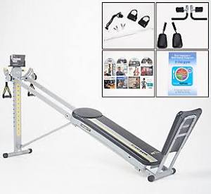 Total Gym Fit Plus w/ 14 Resistance Levels and XL Squat Stand ,Blue - Image 3