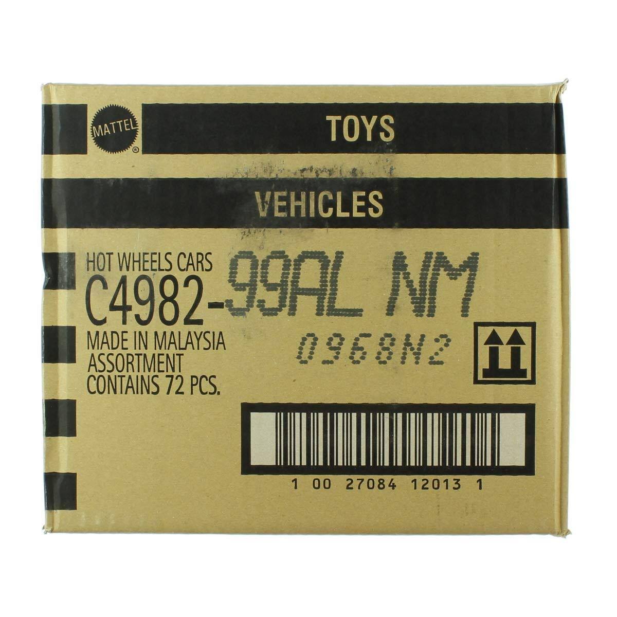 Mattel Hot Wheels 72 Count Random Case Basic Die-Cast Toy Cars - Image 2