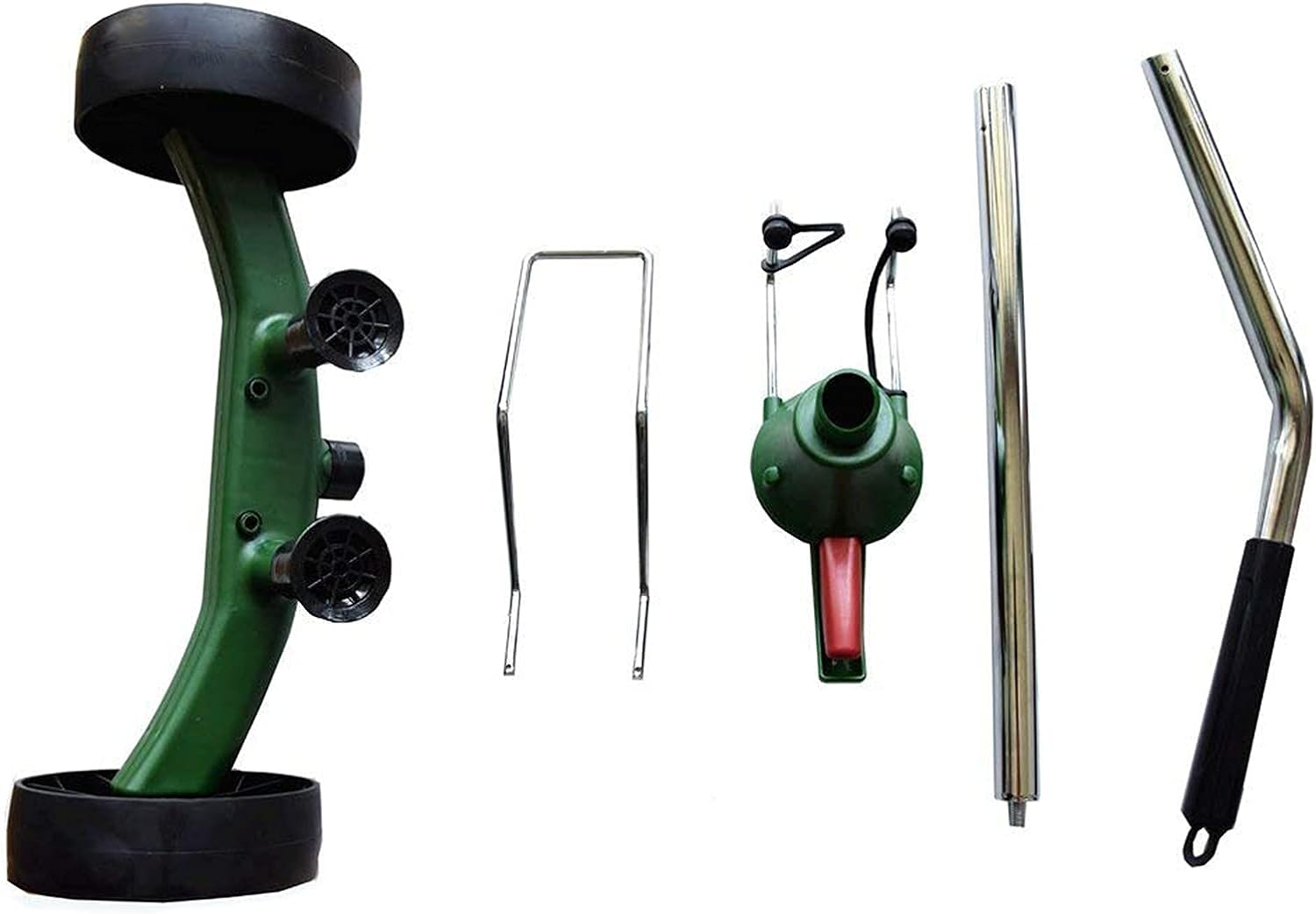 Patio, Lawn AND Garden EJWOX Garden Pot Mover with Adjustable Handle – Heavy Duty Plant Dolly Caddy with Sturdy Flat-Free Wheels and Gripping Suction Cups, Max 165 Lbs Weight Capacity - Image 7