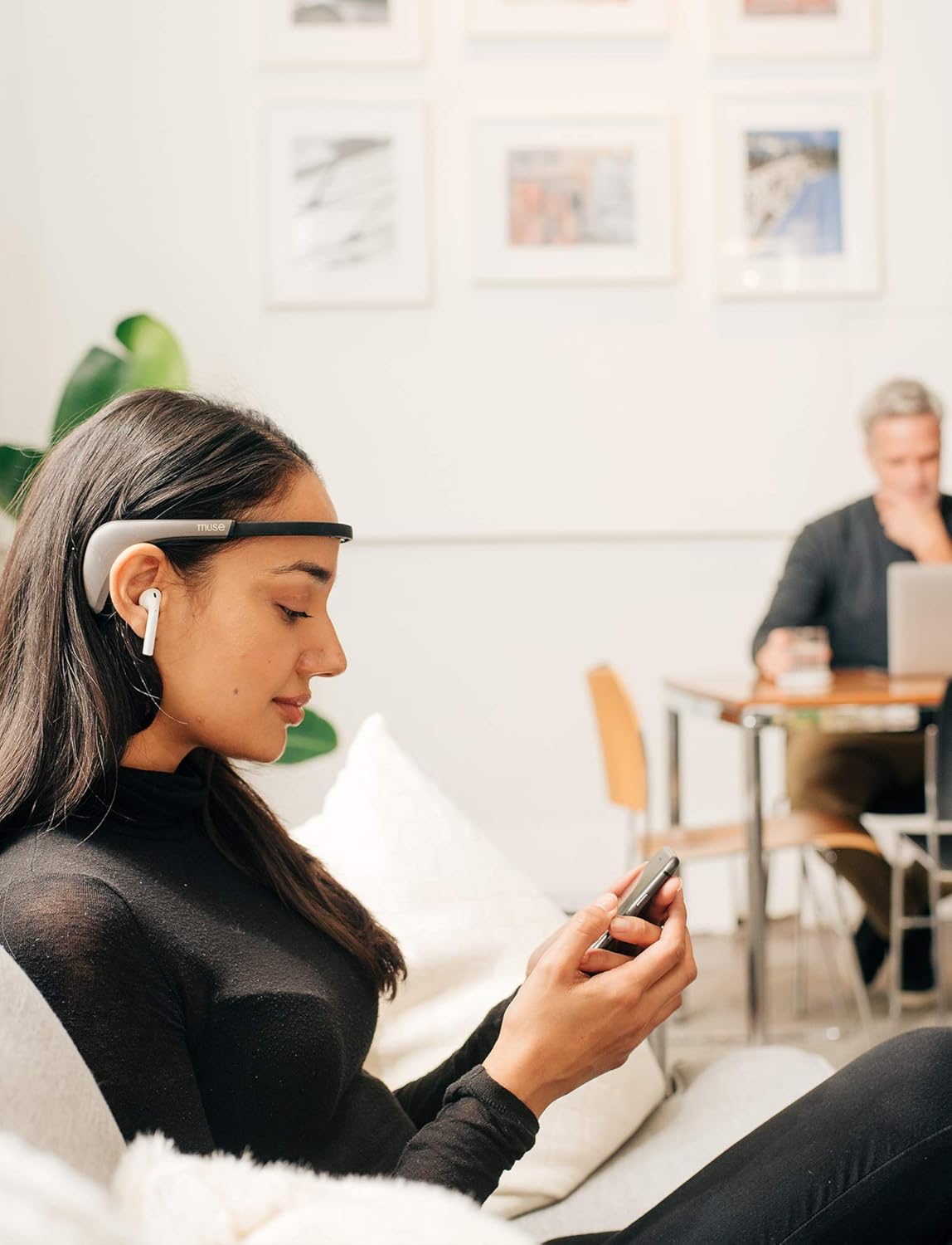 MUSE 2: The Brain Sensing Headband – Meditation Tracker Multi Sensor Headset Device – Responsive Sound Feedback for Brain Wave, Heart, Body & Breath Activity,Black/Grey - Image 8